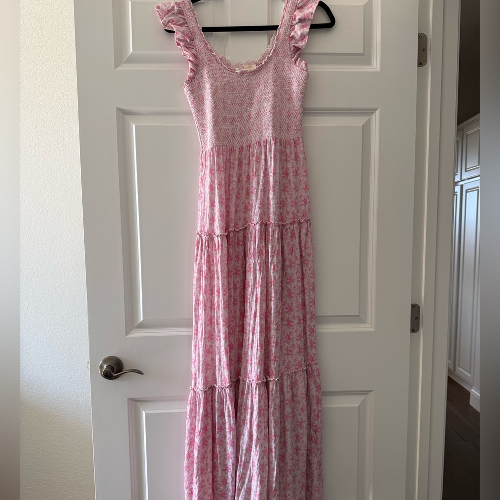 LoveShackFancy Chessie Dress - Rose Patch - Picture 2 of 6